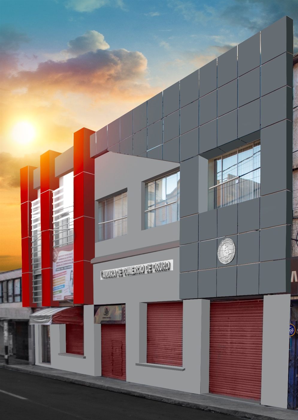 Edificio de INTECCO — Cámara de Comercio de Oruro