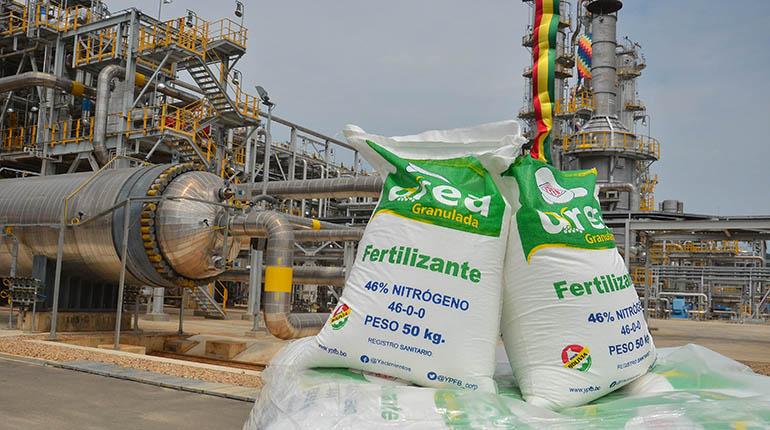 YPFB inicia venta de 1.300 T de urea a los productores de Oruro