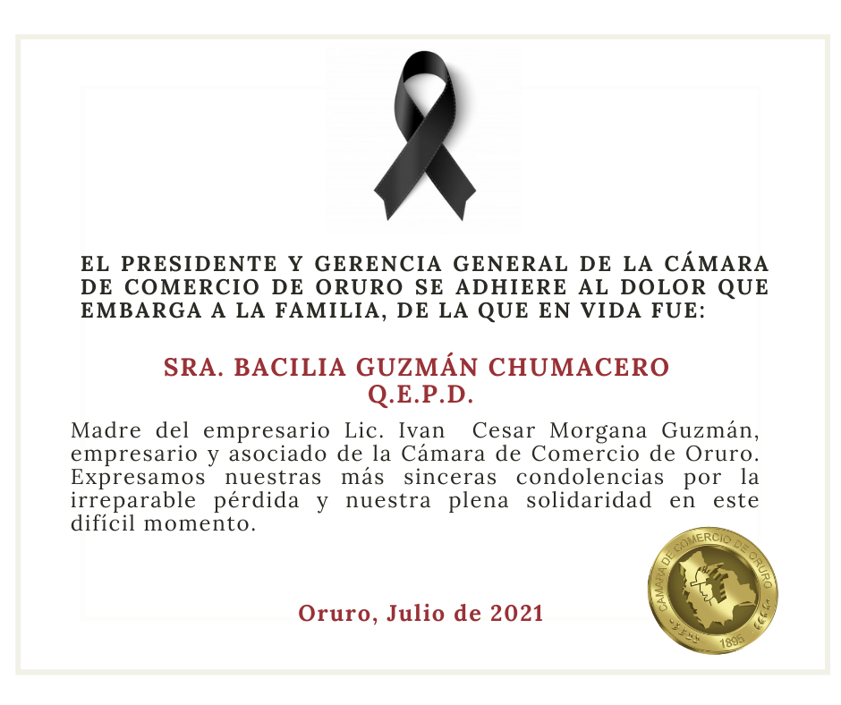 Condolencias