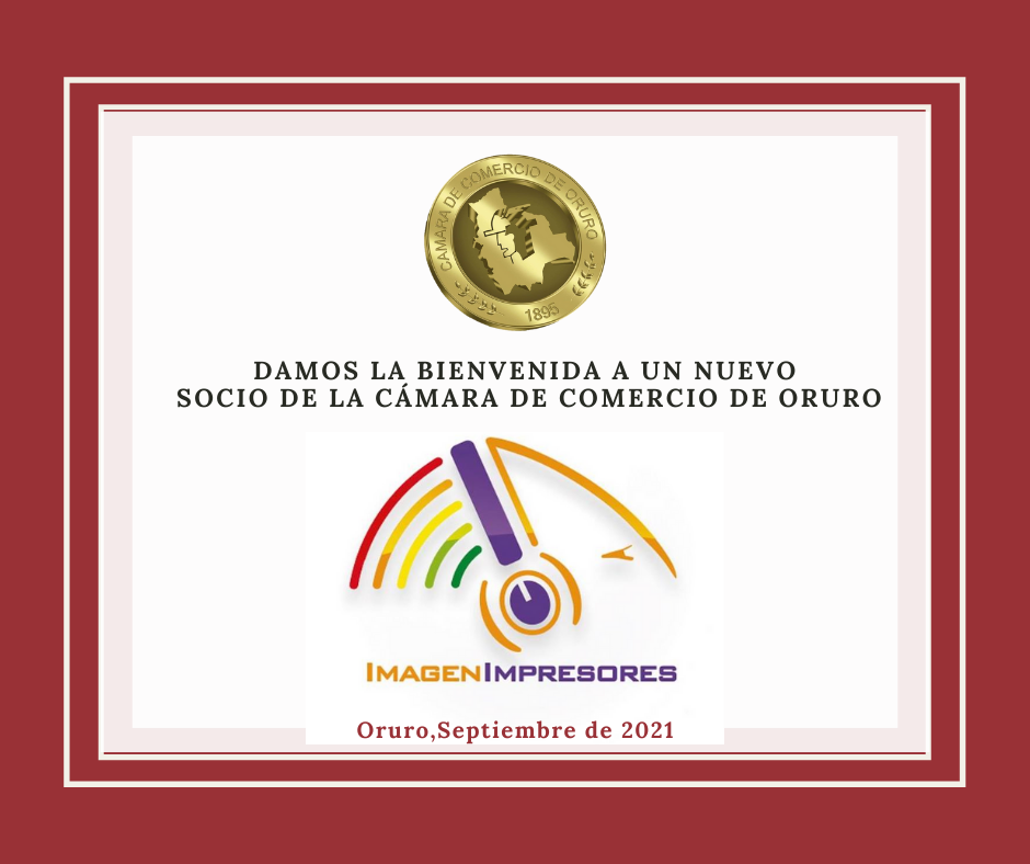 Nuevo Socio Lic. Gustavo Llano Méndez de la Empresa «IMAGEN IMPRESORES»