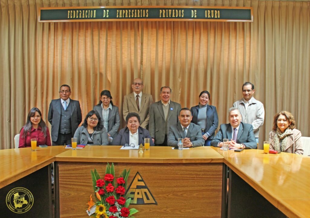 Homenaje a los 52 Aniversario de Fundación  Federación de Empresarios Privados de Oruro
