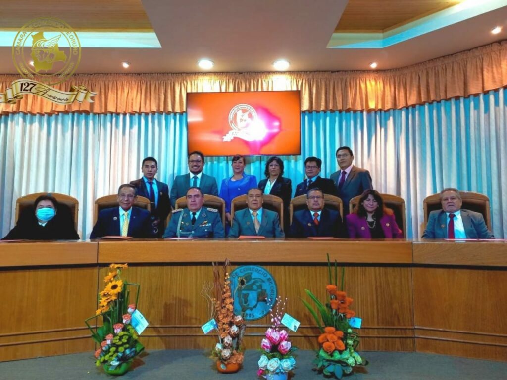 Cámara de Comercio de Oruro celebra 127 años de vida institucional