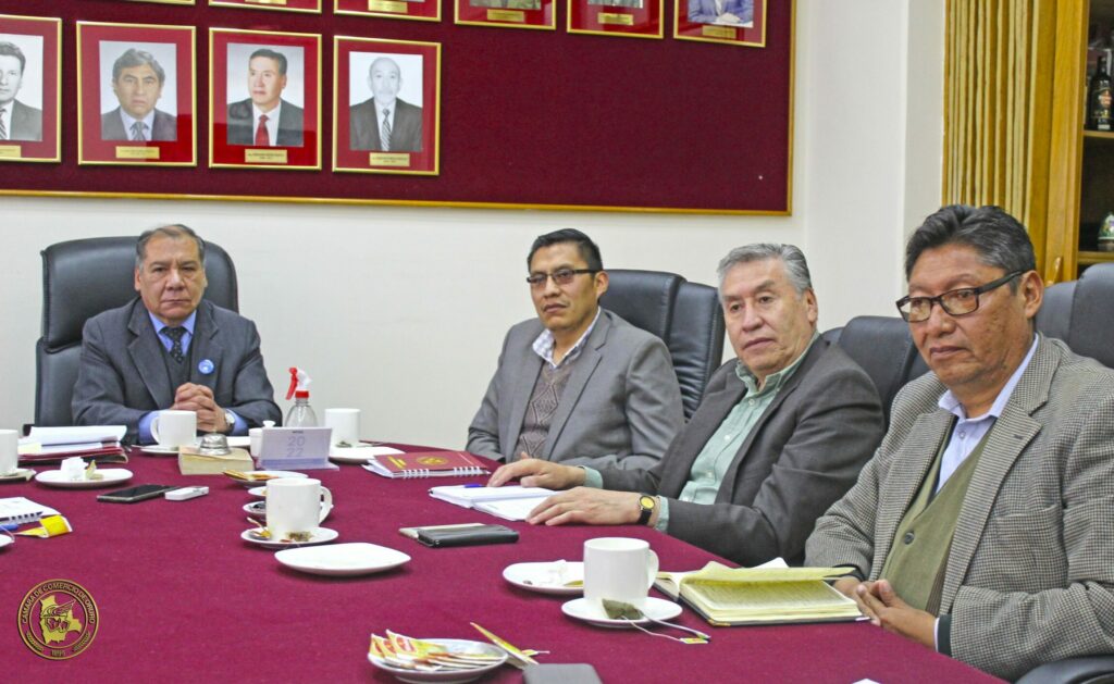 Reunión informativa «Proyectos de Desarrollo para el Departamento de Oruro»