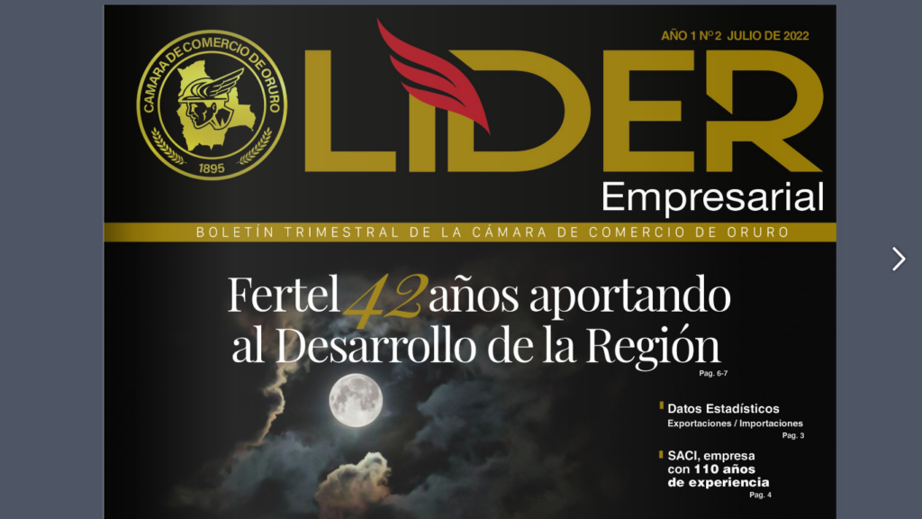 Boletín Líder Empresarial  2o Edición
