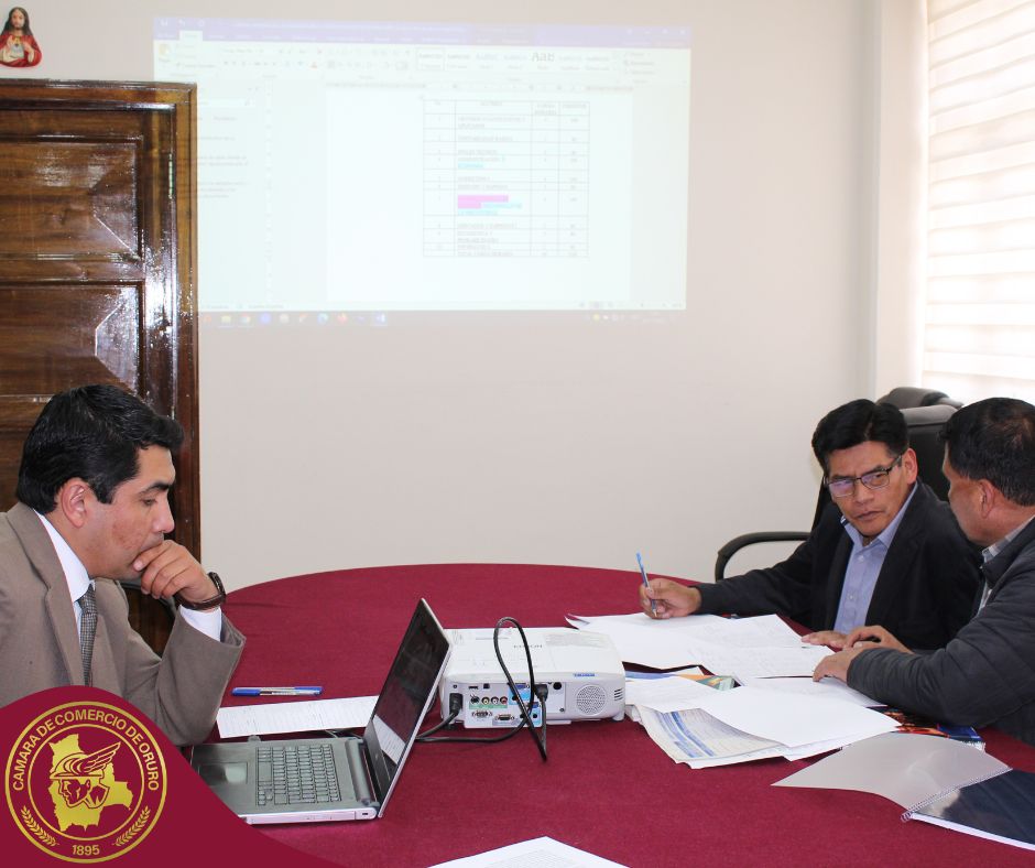 Reunión de Coordinación para la mejora del proyecto para la apertura del Instituto Técnico de la Cámara de Comercio – Oruro
