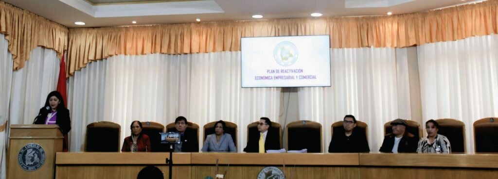 Cámara de Comercio de Oruro entrega el Plan de Reactivación Económica y el Proyecto de Ley de Regularización Tributaria Nacional a los nuevos parlamentarios