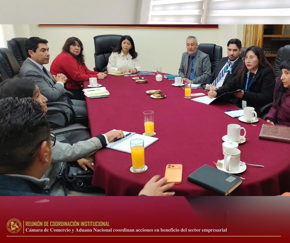 Cámara de Comercio y Aduana Nacional coordinan acciones en beneficio del sector empresarial